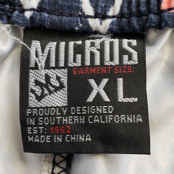 Micros Men's Satin Lined Swim Trunks XL - Picture 4 of 6